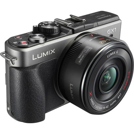 Panasonic Lumix DMC-GX1 16MP Silver (Body Only) Digital Camera w/ 3" LCD Display, HD Video, Level Gauge