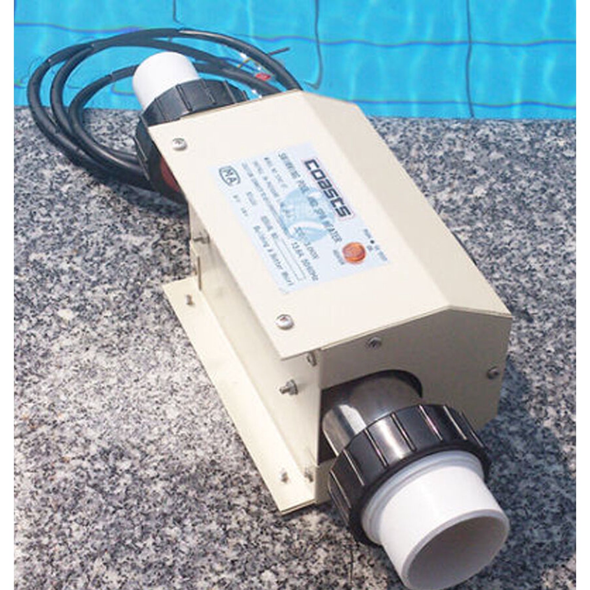 SHANNA 3KW 220V Electric Water Heater Swimming Pool Thermostat SPA Bath  Heater Pump - Walmart.com