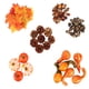 thumbnail image 3 of Fiudx Calabazas Artificiales, Hojas de Arce Otoñales, Bellotas y Calabazas de Espuma, Decoración Versátil para El Hogar y El Exterior, Ideal para Acción de Gracias y Halloween, Kit de Decoración de C, 3 of 6