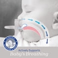 thumbnail image 3 of Chicco PhysioForma® Luxe One-Piece Silicone Pacifier, 6-16 Months, 2pk - Clear, New, 3 of 11