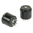 thumbnail image 3 of 4x 9Pin Bakelite Vacuum Tube Socket Saver base For 12AX7 12AU7 ECC82 ECC83 amps, 4 Pcs, 3 of 7