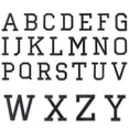 thumbnail image 3 of 26Pcs Iron On Letters for Clothing Heat Transfer DIY Letters English Letter Patches Repairing Patches, 3 of 8