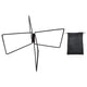 thumbnail image 5 of Soporte de refrigeración plegable Portaequipajes Soporte plegable para caja de hielo Soporte para caja de hielo para refrigerador Negro, 5 of 8