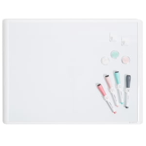 U Brands 17" x 23" Dry Erase Whiteboard Value Pack