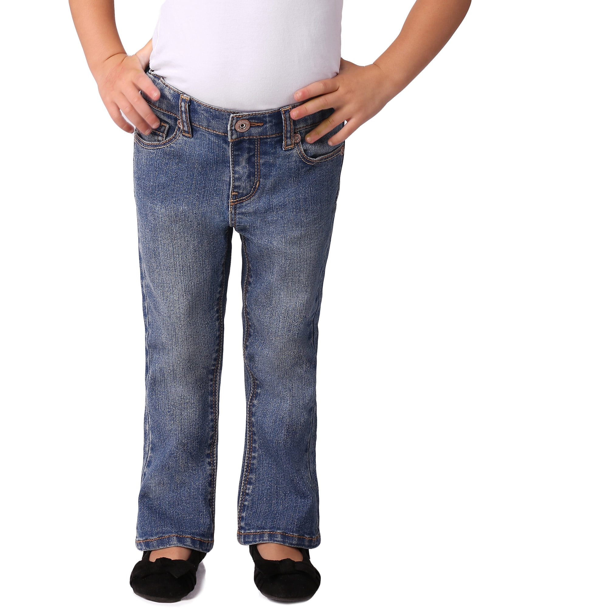 Jordache Baby Girls & Toddler Girls Slim Boot Cut Jeans