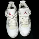 thumbnail image 4 of Ni - ke Size 6 - Ni - ke Air Jordan 4 Retro GS White Oreo Men's Shoes - Ships Now, 4 of 5