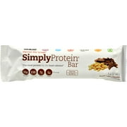 SimplyProtein Protein Bar - Peanut Butter Chocolate - 1.41 oz - Case of 12