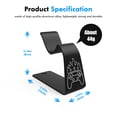 thumbnail image 3 of Rechale Controller Holder Stand for Universal Game Controller - Metal Universal Controller Handle Stand for Xbox Series X S, Elite 2, PS5, PS4, PS3, Switch Pro and Almost All Controller, 3 of 8
