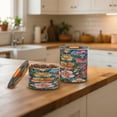 thumbnail image 6 of BZSMCE Food Storage Container 304 F Stainless Steel Containers Garden Medley Printing, 6 of 8