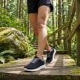 thumbnail image 7 of TEAHOO X STQ Wide Toe Box Walking Shoes Women Extra Wide Width Tennis Sneakers Comfortable Mesh Arch Support Running Athletic Shoe for Orthopedic Plantar Fasciitis Diabetic Bunions Black White 6.5, 7 of 7