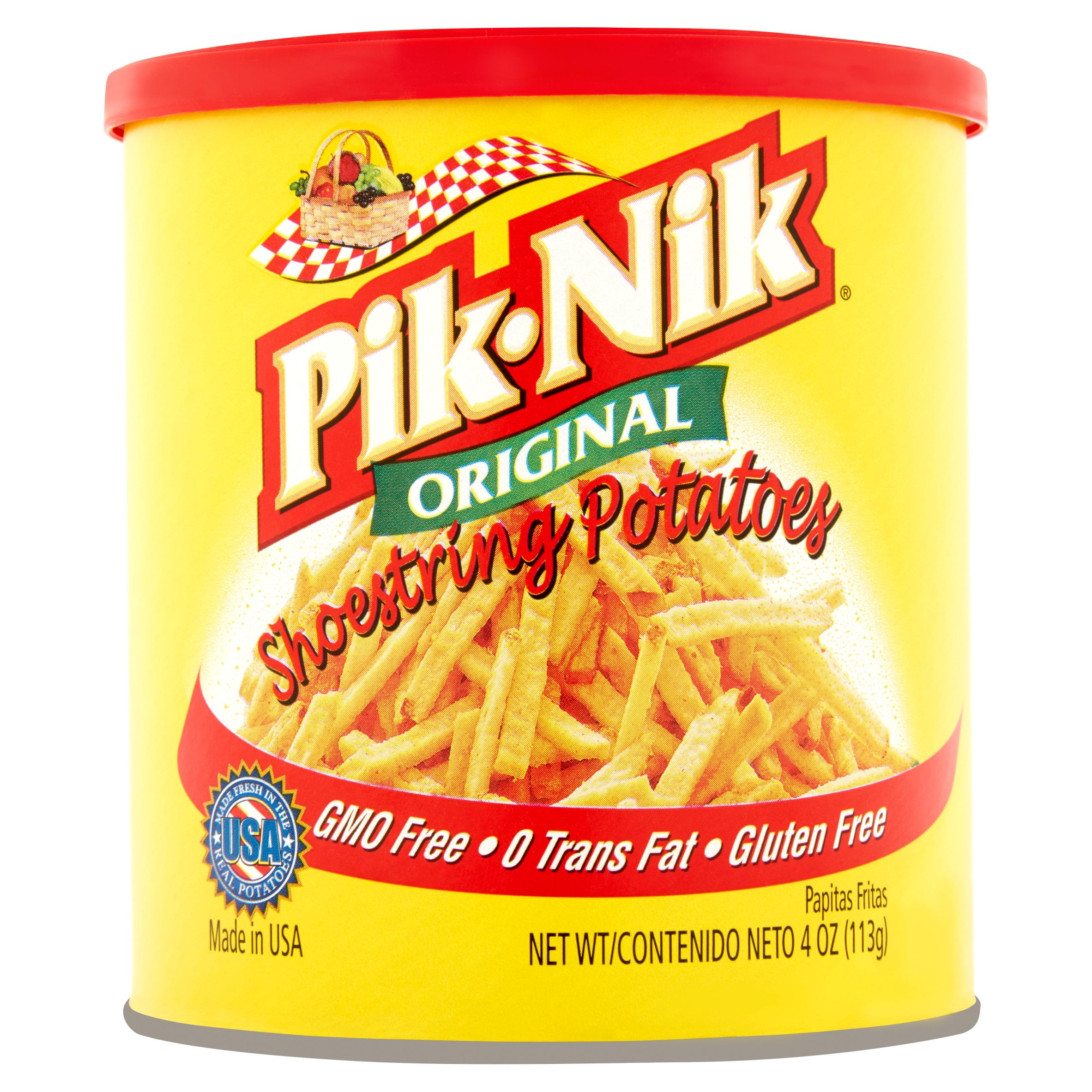 3 Pack) Pik-Nik Original Shoestring Potatoes - Walmart.com