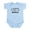Sky Blue, variant on CafePress - Learned It From My Uncle Infant Bodysuit - Baby Light Bodysuit, Size Newborn - 24 Months