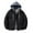 Black, variant on Men's Warm Winter Coat Waterproof Puffer Jacket Thicken Outwear