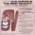 thumbnail image 2 of Anime Durag and Silk Bonnet 2pcs Set for Men and Women, Silky Satin Bonnet Durag, Silk Fabric for Comfort and Compression (Brown Bee), 2 of 7