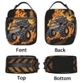 thumbnail image 5 of Monster Truck Lunch Bag 10 Inch Portable Hand Held Insulated Lunch Bag Suitable for Daily Travel, 5 of 5