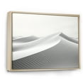 thumbnail image 2 of Designart "Minimalism: Eternal Desert Dreams I" Minimalism Floater Framed Wall Art Living Room, 2 of 5