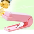 thumbnail image 2 of Bangus Mini Bag Sealer, Heat Sealer & Cutter, Handheld Bag Heat Vacuum Sealer, Food Protector, Used For Sealing Plastic Bags To Store Snacks Portable Sealing Machine, 2 of 5
