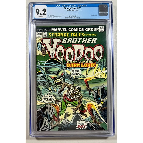 Strange Tales #172 - CGC 9.2 Comic Book