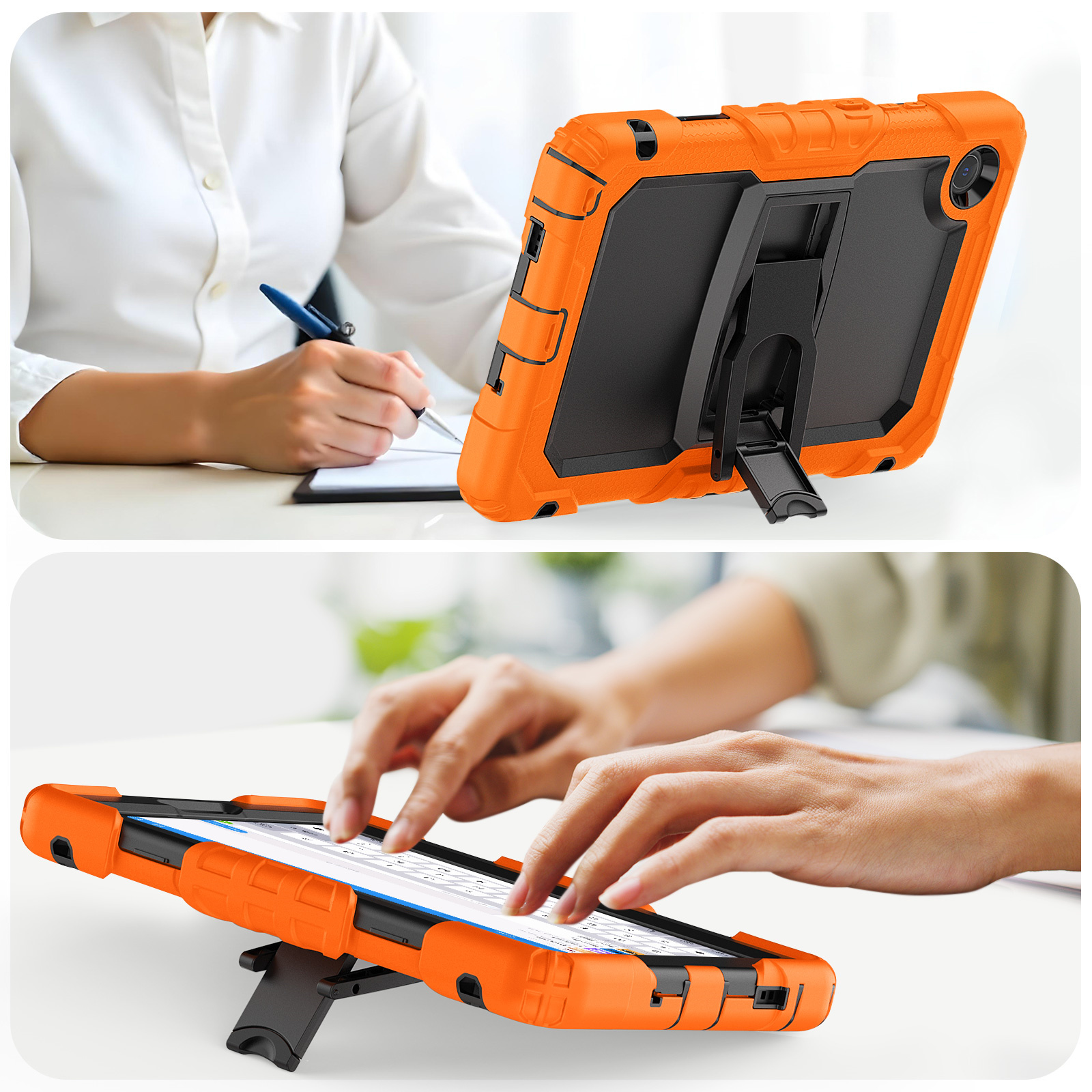Étui/coque Pour Tablette WinBook TW802 8 Pouces - Édition UniGrip Rouge - Cush Cases