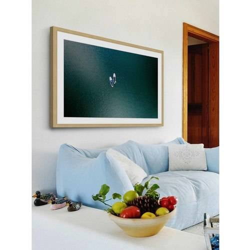 Marmont Hill "White Boats" by Karolis Janulis Framed Painting Print