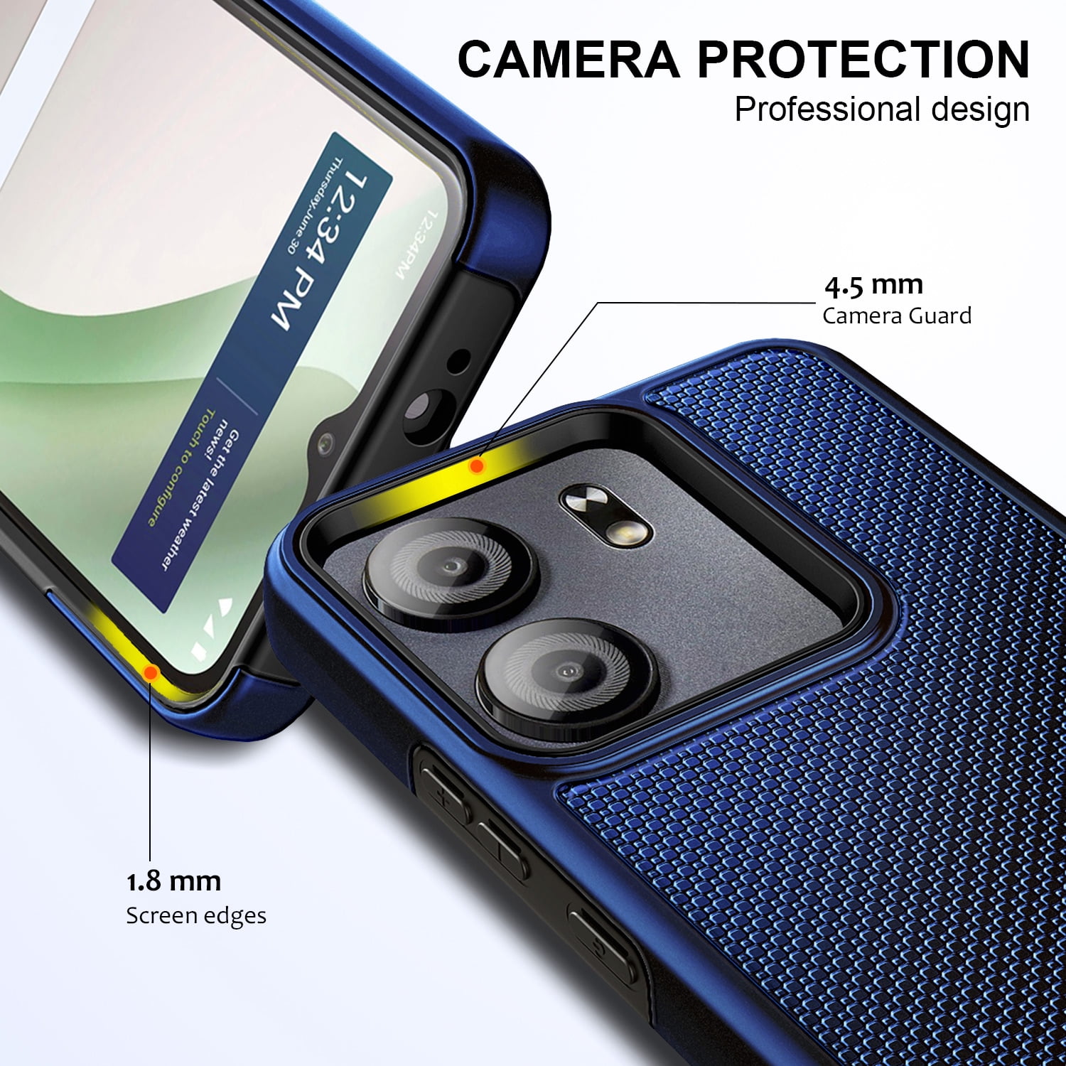 phone case textured Anti-Slip Microdot Textured Grip iPhone Case, For iPhone 17 / Cosmic Orange
