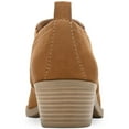 thumbnail image 3 of Style & Co. Womens Raniaa Faux Suede Ankle Block Heels, 3 of 3