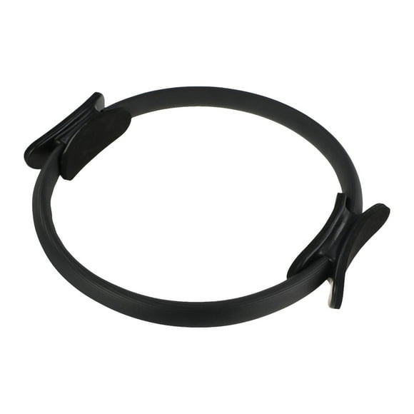 EGNMCR Pilates Ring Fitness 14 Inch Yoga Rings With Padded Handles For Toning Arms Thighs Legs Core Home Exercise Equipment Yoga Circle