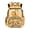 Capybara Orange Pattern, variant on CHAQLIN Adjustable Strap School Bag for Back to School Outdoor Activities, Polyester multi-tasche Kids Backpack, Watercolor Daisy Pattern