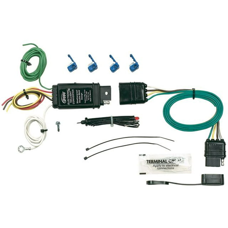 Trailer Wiring Harness Compatible with 1998 2006 Dodge Durango 1999 2000 2001 2002 2003 2004 2005