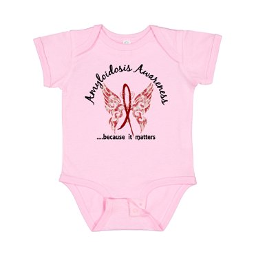 Inktastic Amyloidosis Butterfly 6.1 Boys Baby Bodysuit