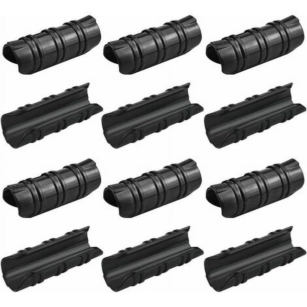 100 piezas de clips para invernadero de 25 mm, clips para invernadero de jardín, resistentes a altas temperaturas, fijación de cubierta de invernadero, duraderos, fáciles de usar para fijar