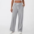 thumbnail image 4 of SUNBS Lounge Pants Lightweight Wide Leg Sweatpants Womens Pants Baggy Lounge Casual Pants Drawstring Womens Pants with Pockets, 4 of 8