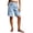 Light Blue -CR49, variant on Cotton Linen Shorts for Women Palazzo Shorts Casual Elastic Waist Drawstring Flowy Loose Beach Travel Trousers Red S