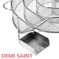 thumbnail image 2 of DEMI SAINT Générateur de Fumée Froide Barbecue en Acier Inoxydable Outil de Fumage Rond, 2 of 4
