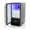 thumbnail image 6 of Maxx Ice Built-In Indoor Clear Ice Machine, ADA Compliant, 15" Width, 65 lbs, Full Dice Ice Cubes, in Black with Stainless Steel Door (MIM50P-ADA), 6 of 14