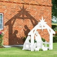 thumbnail image 4 of Large Outdoor Nativity Scene Set Waterproof PVC Holy Family Yard Sign Easter Lawn Display for Front Yard Church, 4 of 5