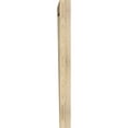 thumbnail image 4 of Ekena Millwork 4"W x 34"D x 46"H Legacy Slat Rough Sawn Bracket, Douglas Fir, 4 of 4