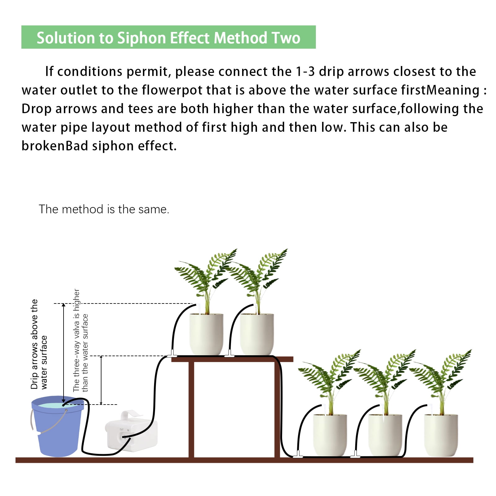 XZKING Automatic Plant Watering Device Rechargeable Drip Irrigation Watering System Kit DIY, 15 Potted Plants, Watering Timer for Vacation While Away