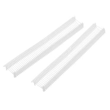Uxcell 3000pcs Standard Tag Gun Fasteners 0.7x0.3 Inch White Garment Tag Barbs Attachments