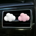 thumbnail image 3 of Pebbuoy Car Vent Freshener Clip Cloud Shape Auto Air Conditioner Air Outlet Clip with Aromatherapy Tablet Car Interior Accessories, 3 of 7