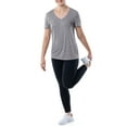 thumbnail image 6 of Athletic Works Women's Core Active Short Sleeve V-Neck T-Shirt, Sizes XS-3X, 6 of 7