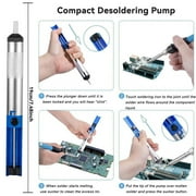 80W Electric Soldering Iron Kit, Fast Heat up Adjustable Temperature Digital Display Repair Soldering Tool, 5 Soldering Iron Tips, Electronic Welding Iron Small Tool Kit