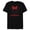Black, variant on Disney Minnie Mouse Red Bow Icon Sobrina Familia Spanish- Short Sleeve Blended T-Shirt for Adults - Customized-Yellow