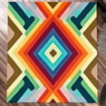 thumbnail image 2 of Abstract Eye Rug,Geometric Eye Rug,Colorful Theme Rug,Icon Theme Rug,Minimalist Rug,Area Rug,Popular Rug,Home Decor Rug 5x7ft, 2 of 6