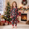 thumbnail image 2 of sdbrld Girls Christmas Pajamas PJS Set Sleepwear Long Sleeve Jammies for Kids Nightwear Loungewear Sizes 4-5 Years, 2 of 9