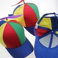 thumbnail image 4 of Divertido Sombrero De Béisbol Con Cuentas De Libélula Multicolor, Ajustable, Unisex, Para Exteriores, Sombrero Para El Sol Con Viseras Advancent AP006324-01, 4 of 6