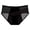 Black, variant on Mid-Rise Period Panties for Women, Breathable Menstrual Underwear with Leak-Proof Gusset, Soft Cotton Hygiene Briefs for Daily Comfort Blue XXL