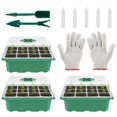 thumbnail image 1 of Bandeja De Plántulas De 12 Celdas Para Interiores, Mini Invernadero Para Plantas, Vivero, Caja De Cultivo Para Casa, Granja, Patio, Balcón Vogacara HA034778-00, 1 of 6