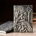 thumbnail image 1 of MORESEC under $5 Embossed Magic NotebookMagician Design A5 Diary, 100 Pages with Ribbon, for Writing, Journal, Gift, European Style Stereoscopic Leather Cover, 1 of 6