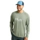 thumbnail image 1 of Camisa de pesca HUK Pursuit con ventilación de manga larga UPF 30 para hombre, 1 of 7
